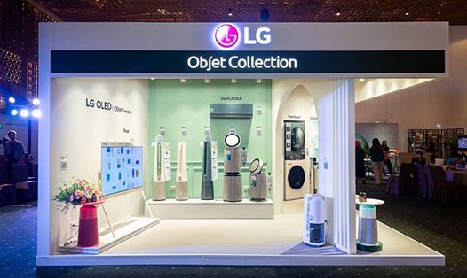 Bộ sưu tập LG Objet gồm các sản phẩm với công nghệ tiên tiến nhất cùng diện mạo bắt mắt, sáng tạo, ấn tượng. Ảnh: DN cung cấp