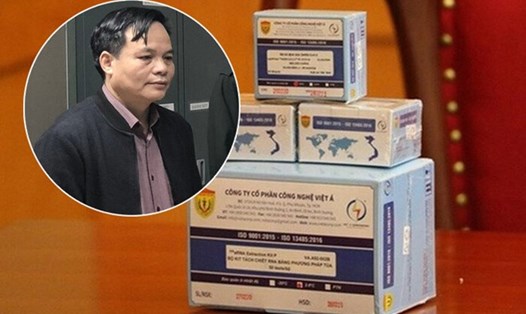 Cựu Giám đốc CDC Bắc Giang - Lâm Văn Tuấn, bị can trong đại án Việt Á. Ảnh: Bộ Công an