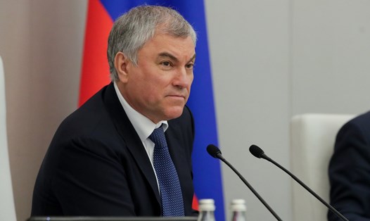 Chủ tịch Duma Quốc gia, Quốc hội Liên bang Nga Vyacheslav Victorovich Volodin. Ảnh: Duma