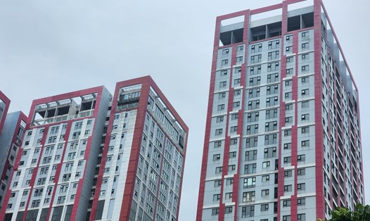 Chung cư Hà Nội Paragon vừa được chủ đầu tư mở bán hơn 500 căn hộ vào cuối tháng 9 vừa qua. Ảnh: Nhóm PV.
