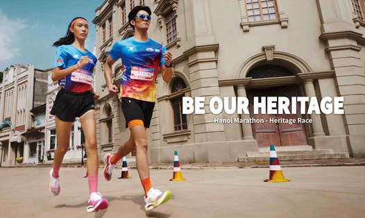 Giải Marathon Quốc tế Di Sản Hà Nội 2023 sẽ chính thức khởi tranh vào sáng ngày 15.10. Ảnh: HMH