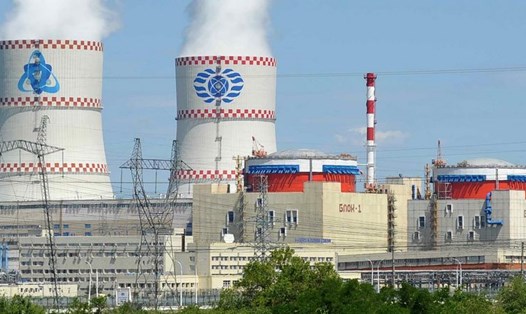 Nhà máy điện hạt nhân Rostov ở Nga. Ảnh: Rosenergoatom