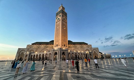 Hassan II là thánh đường Hồi giáo lớn nhất châu Phi.