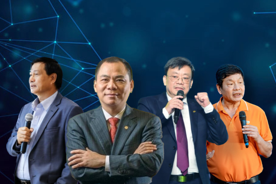 Thế hệ doanh nhân Việt Nam đã nỗ lực vượt gian khó, khẳng định giá trị trong thời gian qua. Đồ hoạ: Đức Mạnh