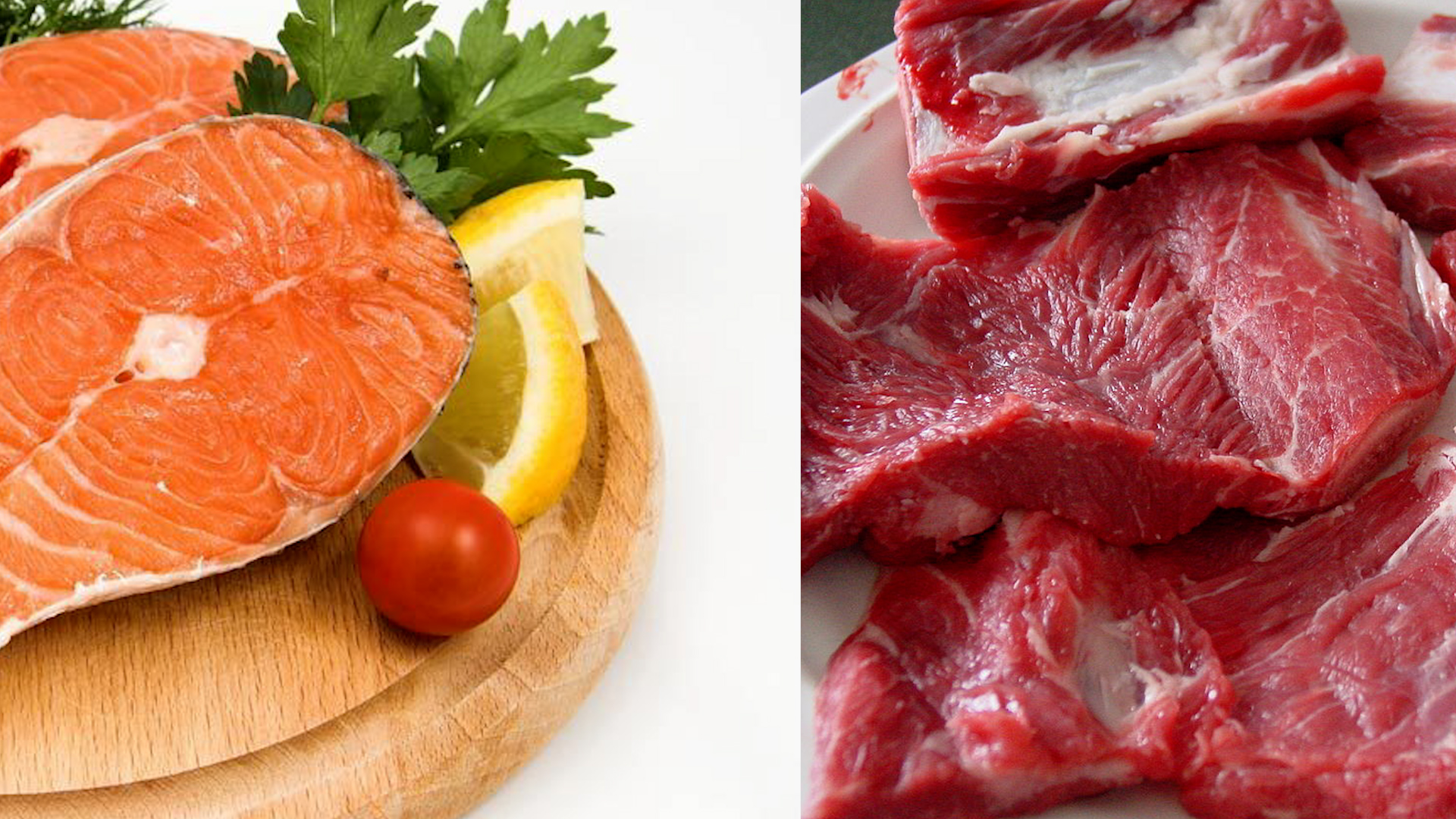 Thịt chứa nhiều axit amin tốt cho sức khoẻ. Ảnh ghép: Nguyễn Ly 