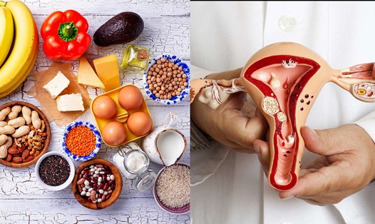 Dinh dưỡng rất quan trọng cho sức khoẻ sinh sản phụ nữ. Ảnh ghép: Nguyễn Ly 