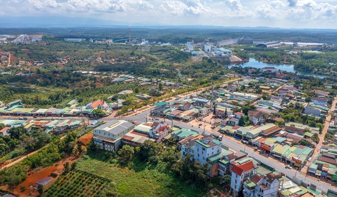 Xây dựng nông thôn mới giúp nhiều miền quê ở Đắk Nông "thay da đổi thịt"