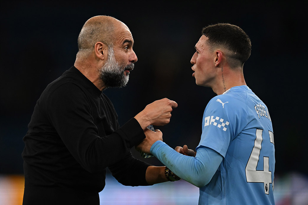 Chỉ có Pep Guardiola mới biết cách dùng Foden dù tiền vệ này cũng không có vị trí cố định tại Man City. Ảnh: AFP