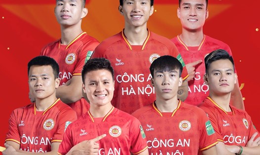 Câu lạc bộ Công an Hà Nội. Ảnh: CAHN FC