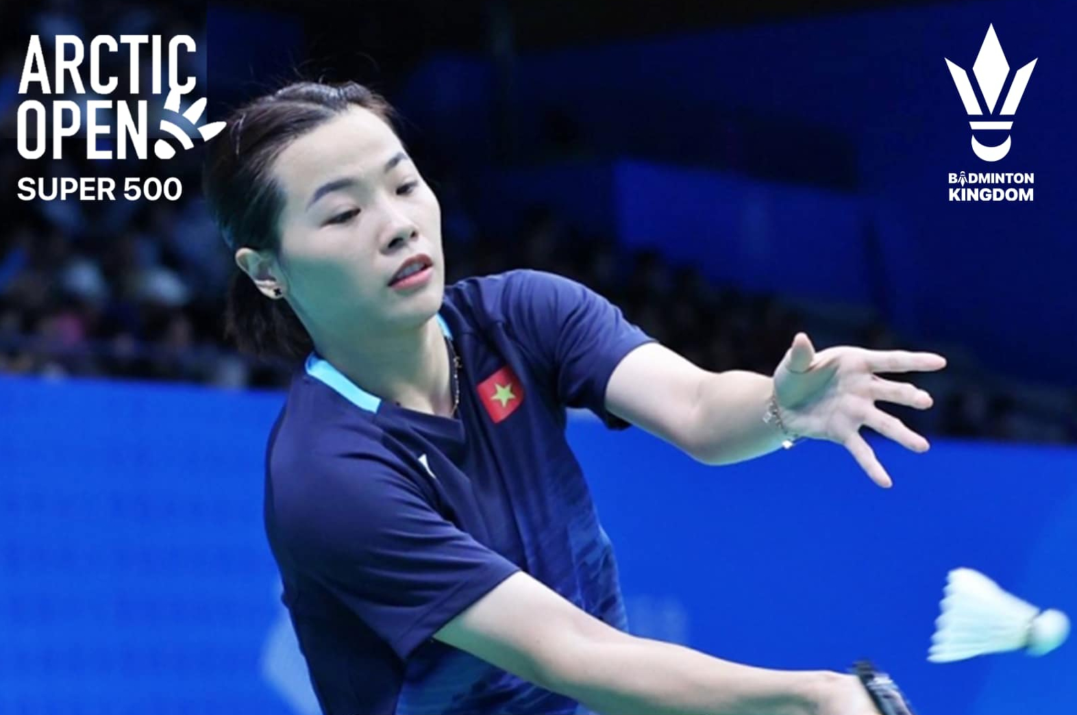 Tay vợt Nguyễn Thuỳ Linh dừng bước tại tứ kết giải cầu lông quốc Phần Lan mở rộng 2023. Ảnh: Arctic Open 2023