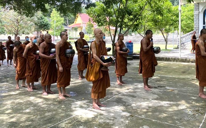 Lễ Sen Dolta mang đậm nét văn hóa truyền thống của đồng bào dân tộc Khmer. Ảnh: Quy Sa.