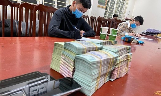 Đường dây đánh bạc do Nguyễn Minh Thành cầm đầu thu hút hàng triệu con bạc tham gia. Ảnh: Y.Hưng