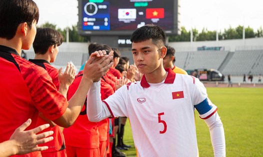 U18 Việt Nam kết thúc giải giao hữu tại Hàn Quốc. Ảnh: DJM