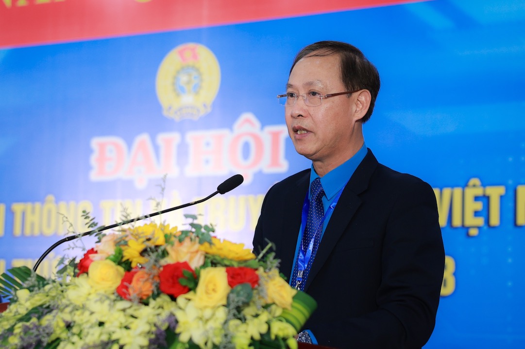 Ông Chu Văn Bình phát biểu tại Đại hội. Ảnh: Hải Nguyễn.