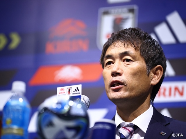 Huấn luyện viên tuyển nữ Nhật Bản triệu tập đội hình mạnh nhất cho vòng loại Olympic Paris 2024. Ảnh: JFA