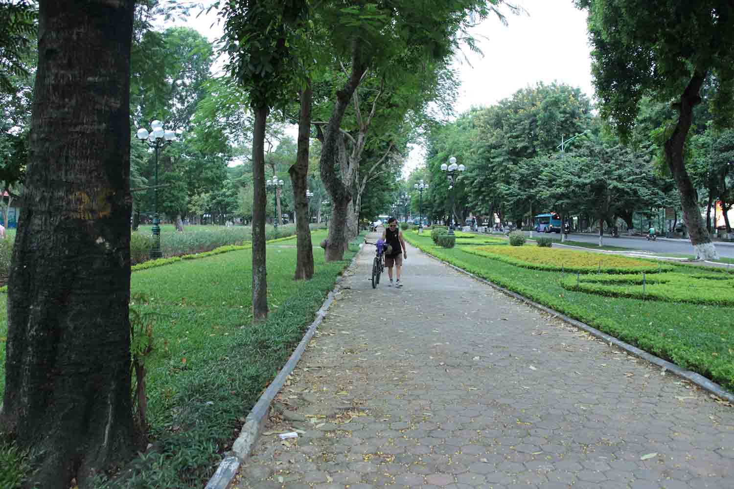 Công viên Thống Nhất được xem như lá phổi của thành phố. Ảnh: Thanh Hà