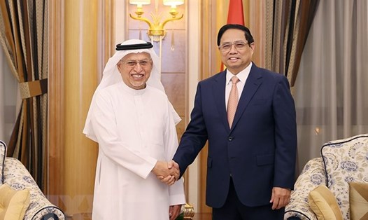Thủ tướng Phạm Minh Chính tiếp ông Abdulrahman Al Zamil, Chủ tịch Tập đoàn Zamil. Ảnh: TTXVN