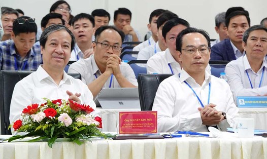 Bộ Giáo dục và Đào tạo tổ chức hội thảo về nguồn nhân lực công nghiệp chip bán dẫn tại TP Đà Nẵng. Ảnh: Nguyên Thi