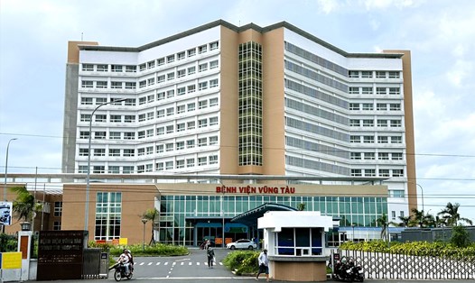 Trụ sở Bệnh viện Vũng Tàu tại Phường 11, TP Vũng Tàu. Ảnh: Thành An