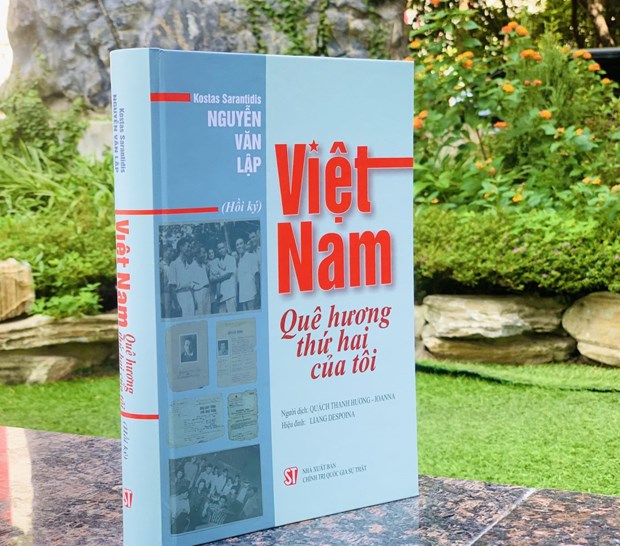 Cuốn sách “Việt Nam - Quê hương thứ hai của tôi”. Ảnh: Thanh Hà