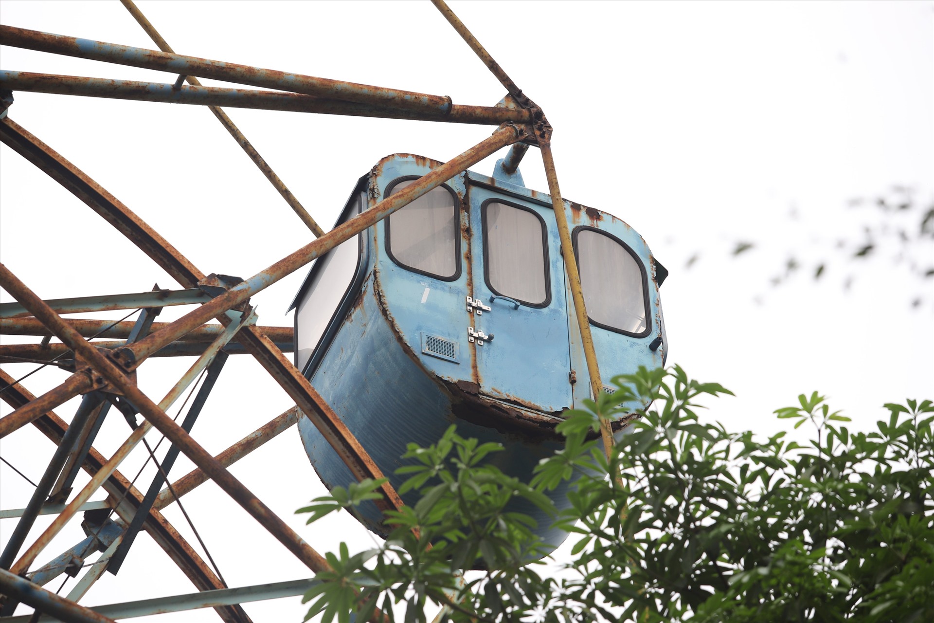 9/14 công trình, hạng mục vi phạm tại Công viên Tuổi trẻ Thủ đô đã được xử lý xong. Ảnh: Vĩnh Hoàng