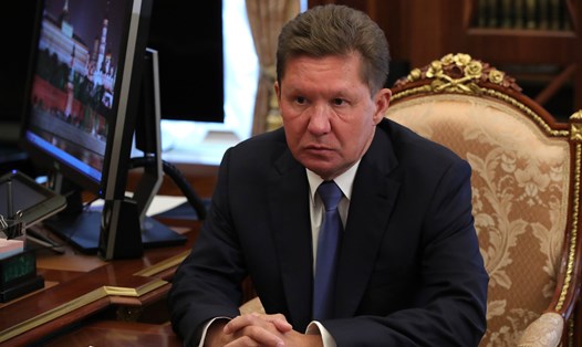 Giám đốc điều hành Gazprom Alexei Miller. Ảnh: Điện Kremlin