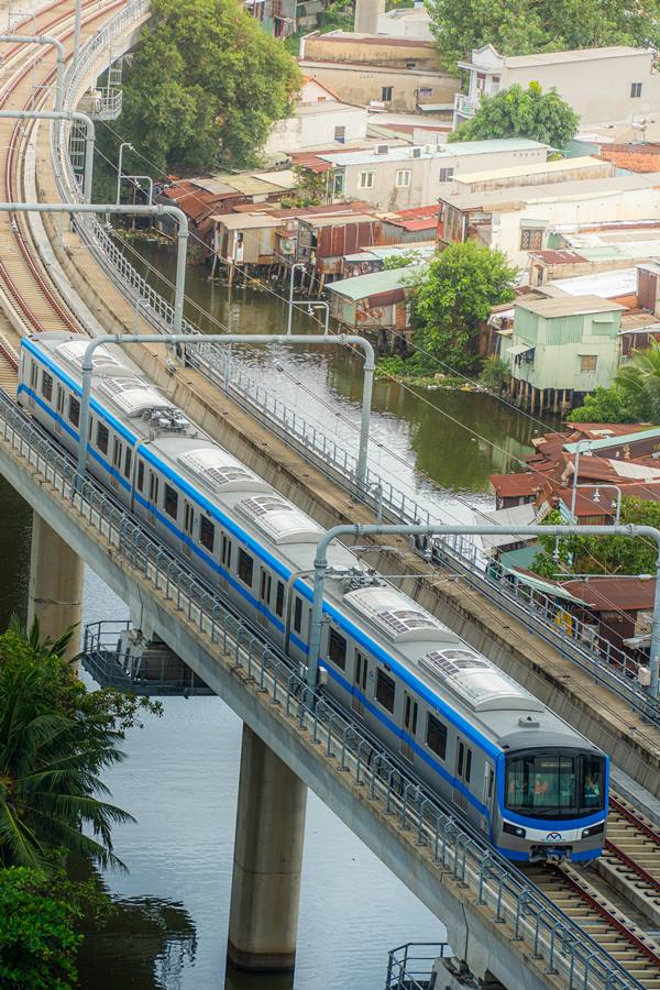 Sau khi được các cơ quan quản lý chuyên ngành nghiệm thu hoàn thành dự án, tuyến tàu điện sẽ bắt đầu khai thác thương mại từ tháng 7.2024.