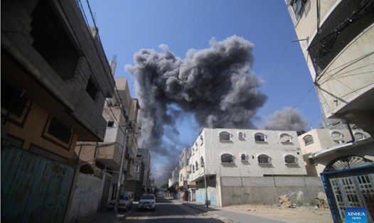 Ai Cập sẽ cùng với Liên Hợp Quốc giám sát các hoạt động gửi hàng viện trợ cho người dân trong khu vực Dải Gaza. Ảnh: Xinhua