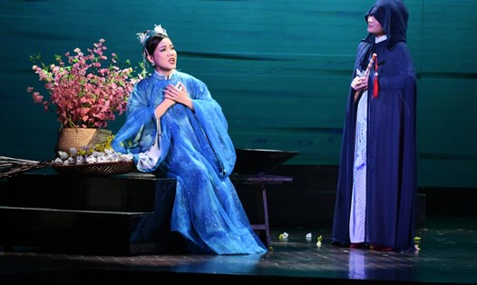 Vở opera “Công nữ Anio” đánh dấu cột mốc kỷ niệm 50 năm thiết lập quan hệ ngoại giao Việt Nam - Nhật Bản được chuẩn bị trong 3 năm. Ảnh: Ban tổ chức