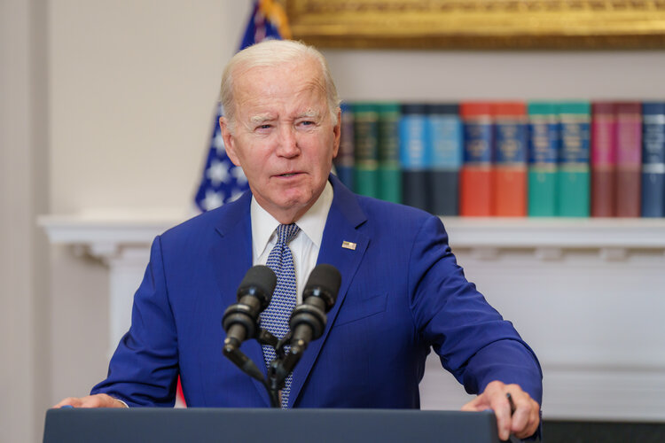 Tổng thống Mỹ Joe Biden tuyên bố Washington sẽ tiếp tục ủng hộ Kiev. Ảnh: X@@POTUS