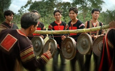 Ngày hội góp phần bảo tồn và phát huy không gian Văn hóa Cồng Chiêng Tây Nguyên. Ảnh: Hải Lâm