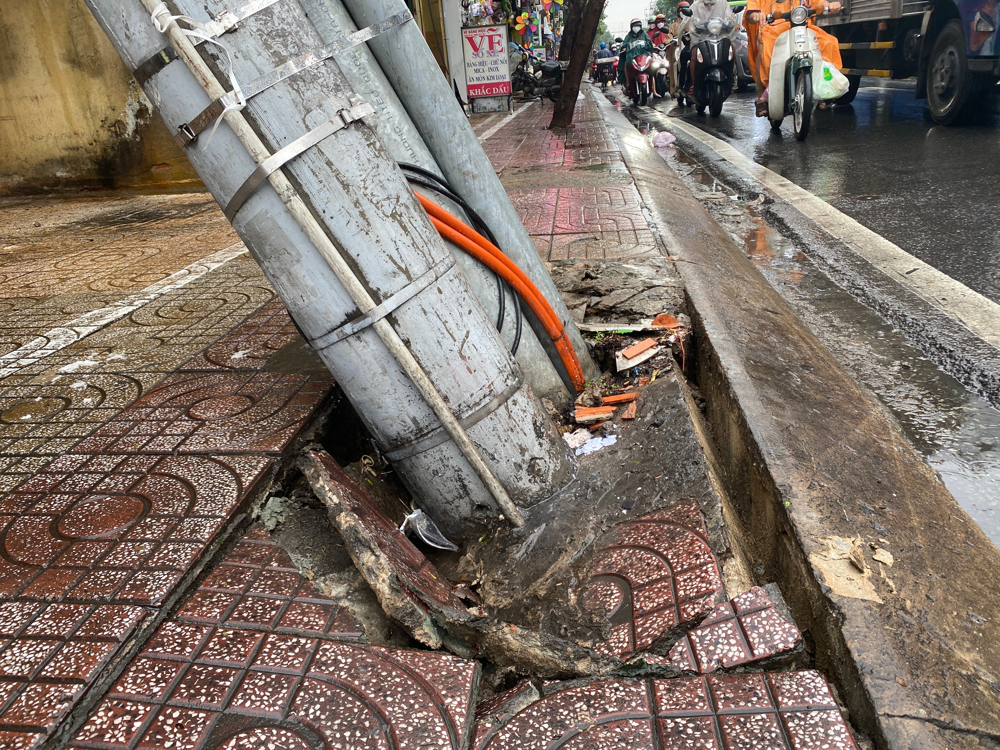 Hiện trường vụ việc. Ảnh: An Huy