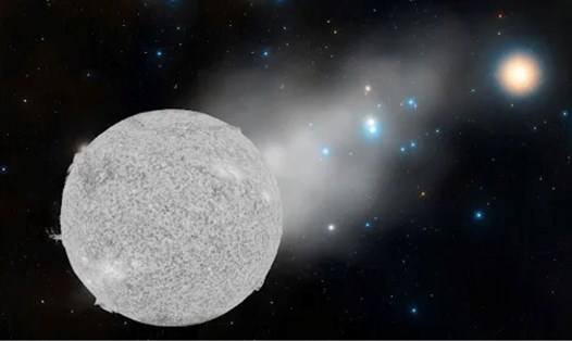 Sao lùn trắng khổng lồ chạy trốn khỏi cụm sao Hyades(minh họa). Ảnh: NASA