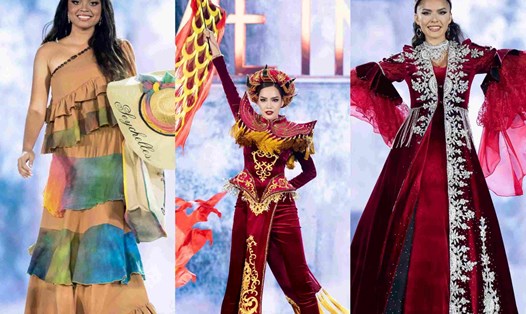 Đêm thi trang phục dân tộc tại Miss Grand International mang đến những thiết kế lộng lẫy, độc đáo. Ảnh: BTC