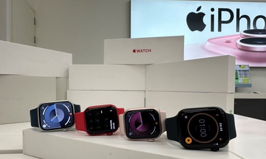 Từ ngày 20 đến 23.10, khách có thể sở hữu Apple Watch Series 9, Ultra 2 tại FPT Shop & F.Studio by FPT với ưu đãi đến 1 triệu đồng. Ảnh: FPT Shop