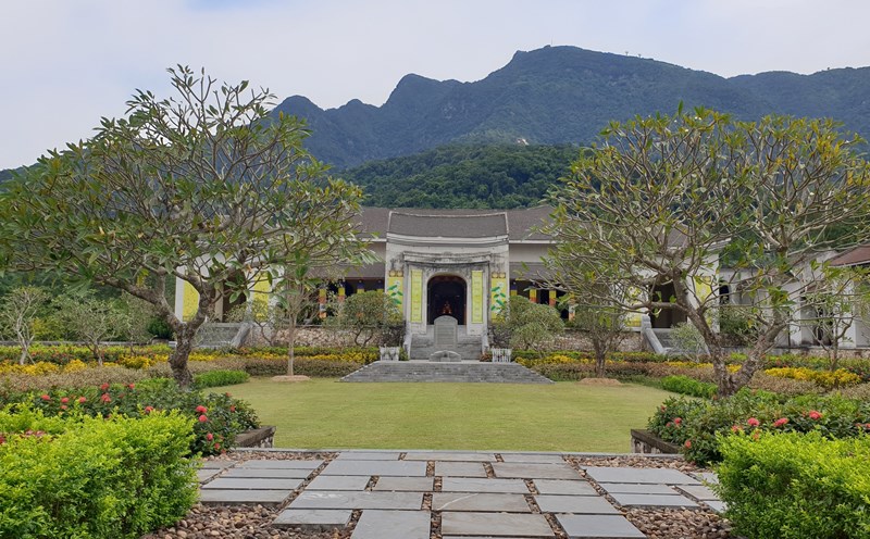 Cung Trúc Lâm Yên Tử. Ảnh: Nguyễn Hùng