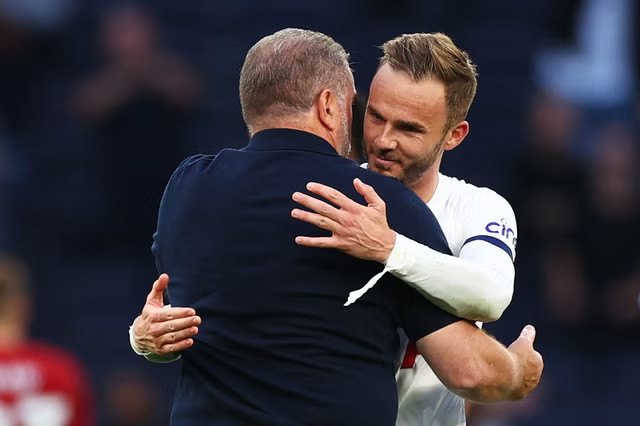 James Maddison đã giúp khơi dậy sức sống cho Tottenham mùa này.   Ảnh: AFP 