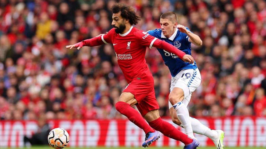 Mohamed Salah và các đồng đội vẫn không tận dụng được cơ hội trong hiệp 1. Ảnh: Liverpool FC