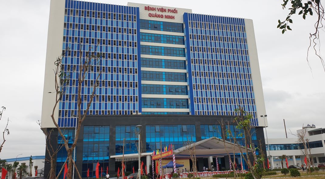 Bệnh viện Phổi Quảng Ninh. Ảnh: Nguyễn Hùng