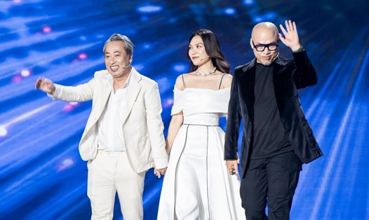 Mỹ Tâm hát chênh phô tiết mục cuối ở Vietnam Idol. Ảnh: Ban tổ chức
