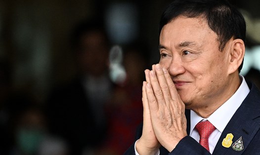 Cựu Thủ tướng Thái Lan Thaksin Shinawatra. Ảnh: AFP