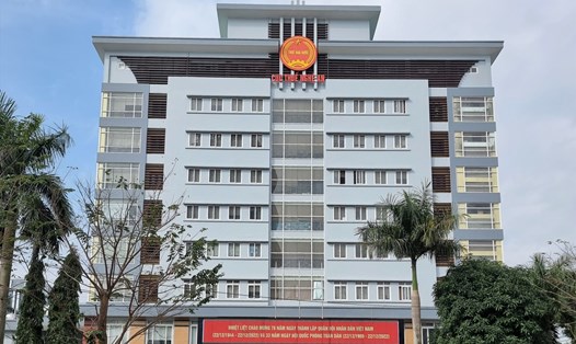 Trụ sở Cục Thuế tỉnh Nghệ An. Ảnh: Quang Đại