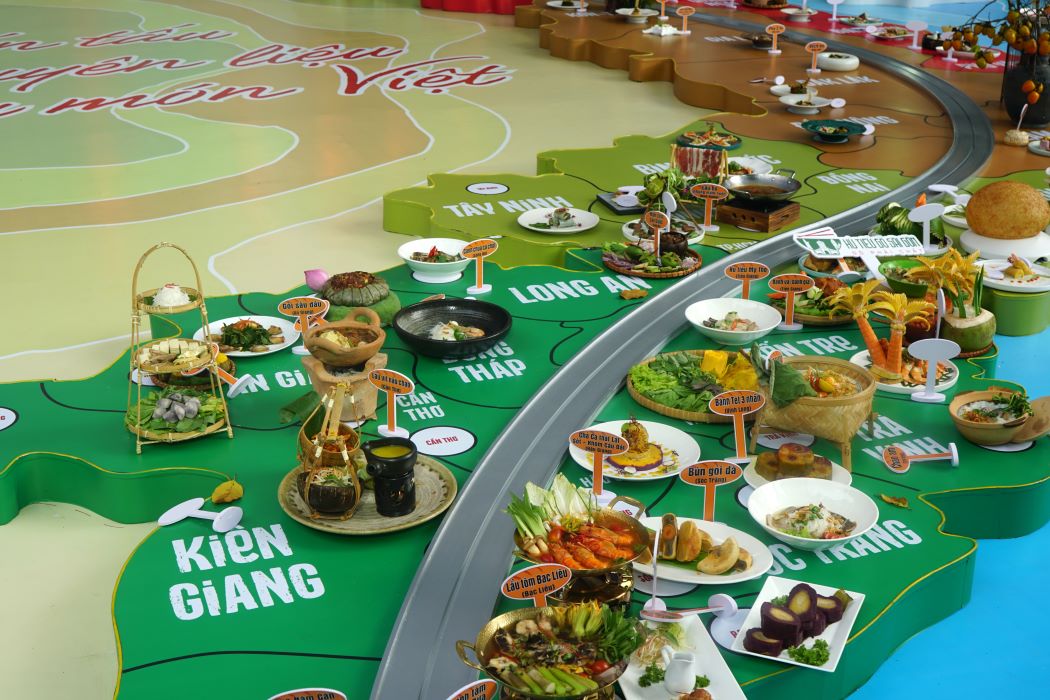 Lễ hội Rạng danh văn hóa ẩm thực Việt vừa được tổ chức tại TPHCM. Ảnh: Thanh Chân