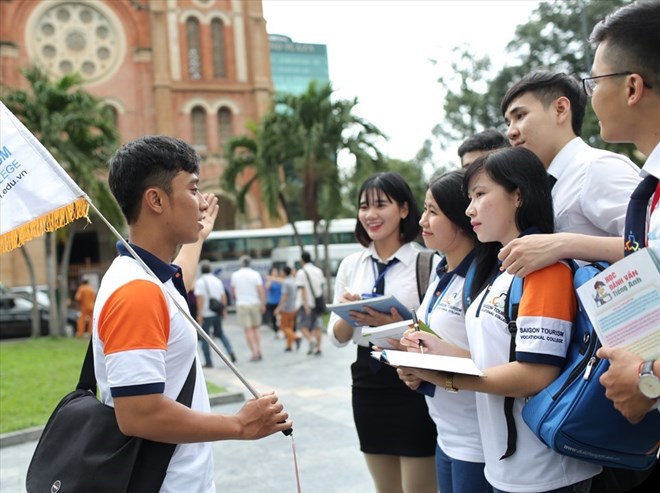 Ngành Ngôn ngữ Hàn Quốc là ngành học hấp dẫn, mức lương cao thu hút nhiều thí sinh Ảnh: Thuỷ Tiên