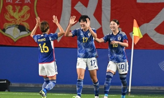 Tuyển nữ Nhật Bản là đối thủ lớn nhất của tuyển nữ Việt Nam tại bảng C vòng loại 2 Olympic Paris 2024. Ảnh: AFC