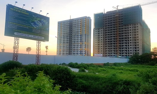Dự án nhà ở xã hội Evergreen Bắc Giang. Ảnh: Trần Tuấn