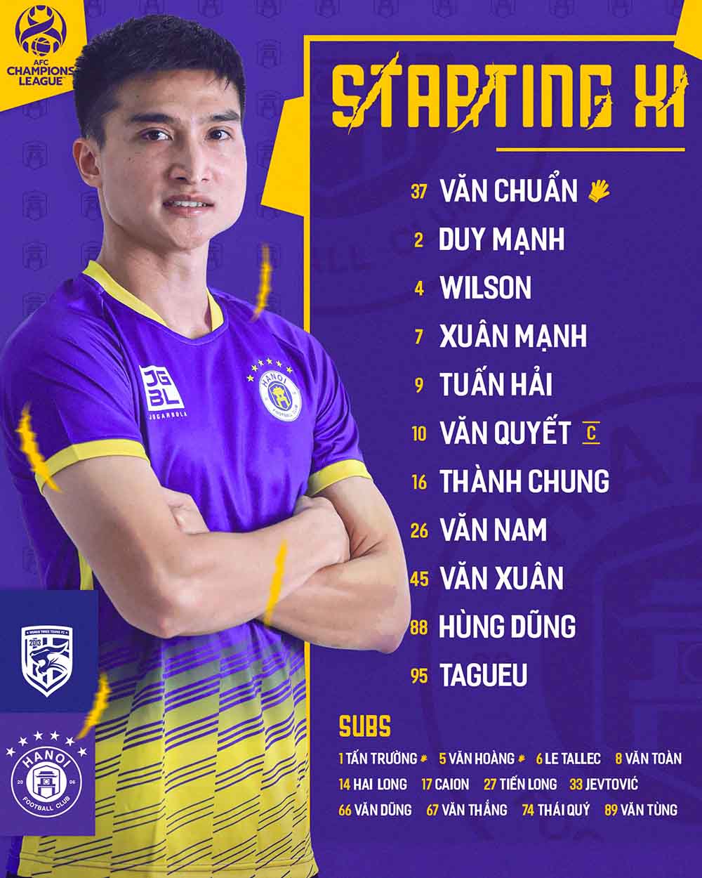 Ảnh: Hà Nội FC