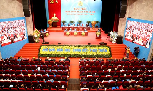 Hội nghị lần thứ nhất Ban chấp hành Liên đoàn Lao động Thành phố khoá XVII diễn ra trong thời gian đại hội đã bầu Ủy ban Kiểm tra gồm 14 thành viên. Ảnh minh hoạ: Mai Quý