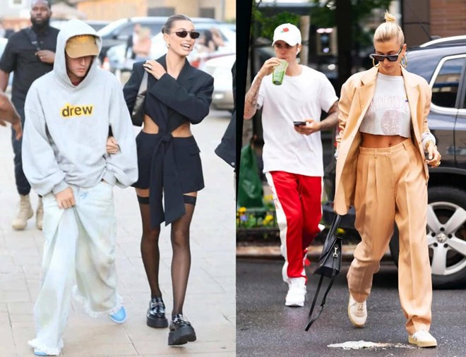 Revealing the reason why Justin Bieber often wears shorts and slippers when walking with his wife