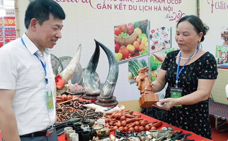 220 gian hàng sẽ tham gia lễ hội vinh danh làng nghề huyện Phú Xuyên (Hà Nội). Ảnh minh họa: UBND huyện Phú Xuyên